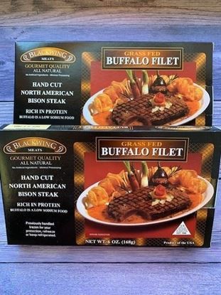 Grass-fed buffalo filets