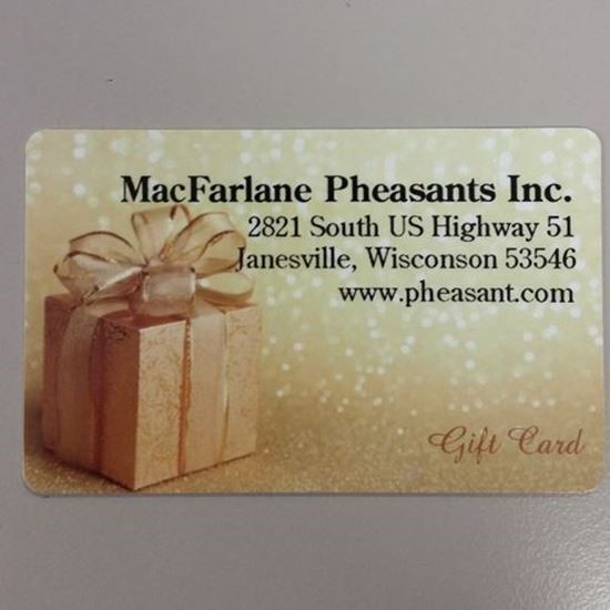 MacFarlane Pheasant gift card