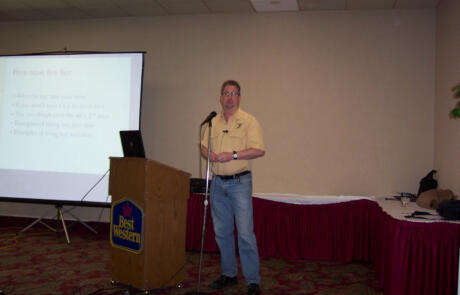 pheasant seminar bill presenting 1990s